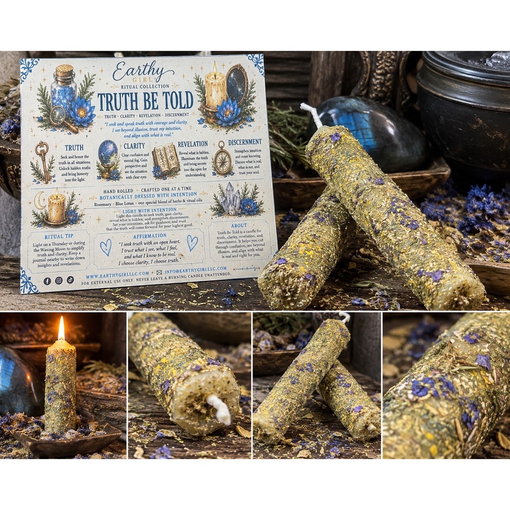 Truth Be Told Ritual Candle
